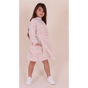 TINY TRIBE Kids' Frill Pocket Sweater Skirt Sz 6 NWT